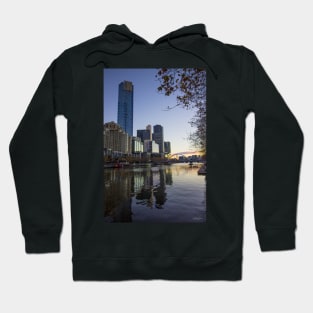 The Melbourne Skyline, looking towards the Docklands, Victoria, Australia. Hoodie